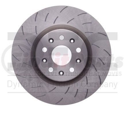 610-46057D by DYNAMIC FRICTION COMPANY - Disc Brake Rotor - Slotted