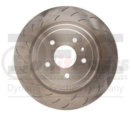610-47046 by DYNAMIC FRICTION COMPANY - Disc Brake Rotor - Slotted