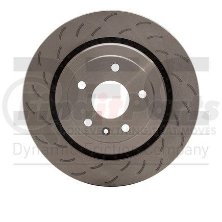 610-47047 by DYNAMIC FRICTION COMPANY - Disc Brake Rotor - Slotted