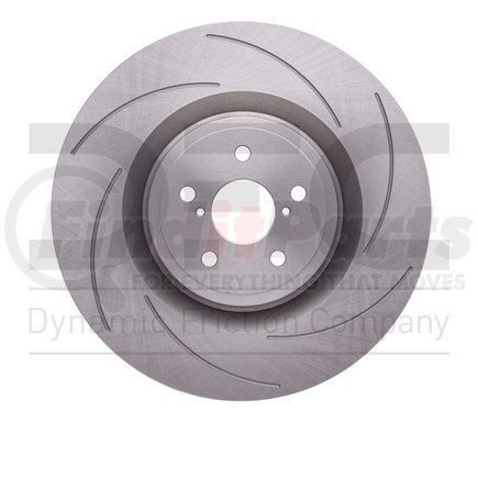 610-75037D by DYNAMIC FRICTION COMPANY - Disc Brake Rotor - Slotted