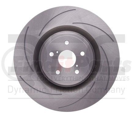 610-75038D by DYNAMIC FRICTION COMPANY - Disc Brake Rotor - Slotted