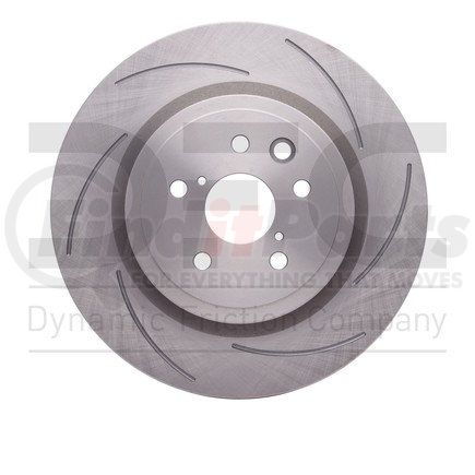 610-75039D by DYNAMIC FRICTION COMPANY - Disc Brake Rotor - Slotted