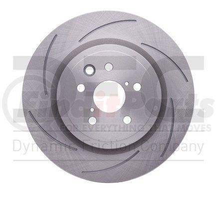 610-75040D by DYNAMIC FRICTION COMPANY - Disc Brake Rotor - Slotted