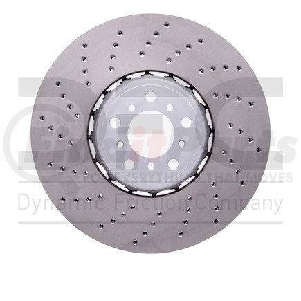 62431154D by DYNAMIC FRICTION COMPANY - DFC GEOSPEC Coated Rotor - Drilled