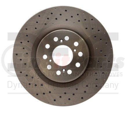 620-59065 by DYNAMIC FRICTION COMPANY - Disc Brake Rotor - Drilled