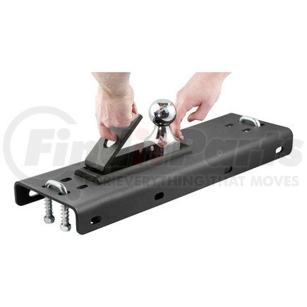 61652 by CURT MANUFACTURING - UNDER BED FOLDING BALL GOOSENECK HITCH