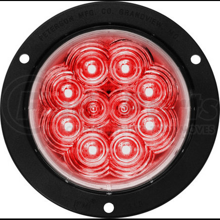 1218R-2C by PETERSON LIGHTING - 1217R/1218R Piranha LED Round Rear Position & Stop Light