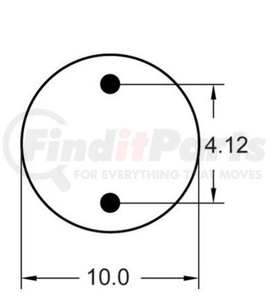 1R10-090 by CONTINENTAL AG - [FORMERLY GOODYEAR] Air Spring Rolling Lobe