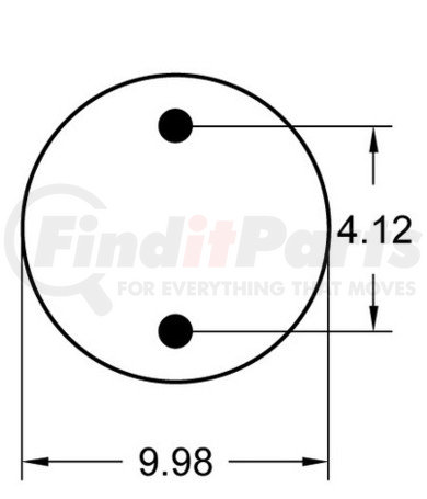 1R11-088 by CONTINENTAL AG - [FORMERLY GOODYEAR] Air Spring Rolling Lobe