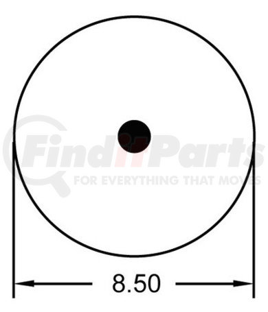 1R11-219 by CONTINENTAL AG - [FORMERLY GOODYEAR] Air Spring Rolling Lobe