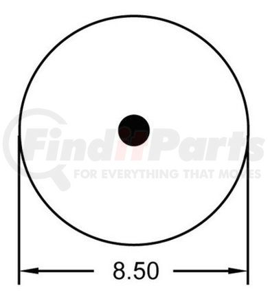 1R11-220 by CONTINENTAL AG - [FORMERLY GOODYEAR] Air Spring Rolling Lobe