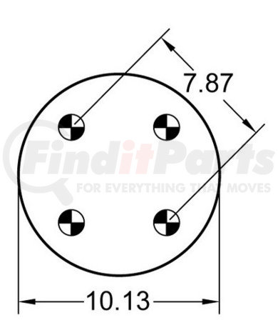 1R12-142 by CONTINENTAL AG - [FORMERLY GOODYEAR] AIR SPRING