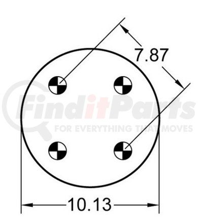 1R12-143 by CONTINENTAL AG - [FORMERLY GOODYEAR] AIR SPRING