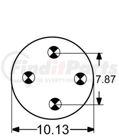 1R12-335 by CONTINENTAL AG - [FORMERLY GOODYEAR] AIR SPRING