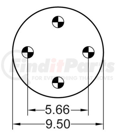 1R12-366 by CONTINENTAL AG - Air Spring Rolling Lobe