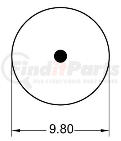 1R12-480 by CONTINENTAL AG - [FORMERLY GOODYEAR] AIR SPRING