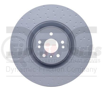 65063132 by DYNAMIC FRICTION COMPANY - DFC Brake Rotor - Dimpled