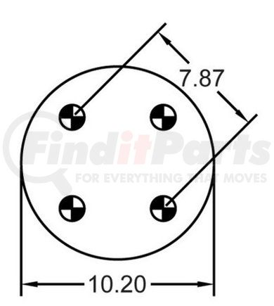 1R13-039 by CONTINENTAL AG - [FORMERLY GOODYEAR] AIR SPRING