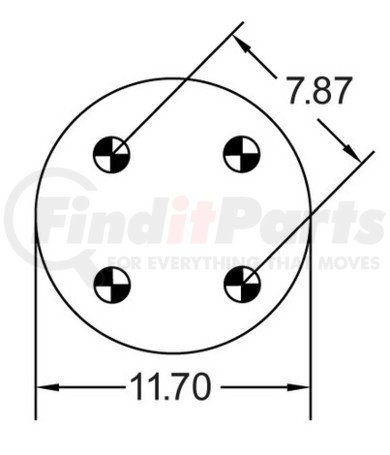 1R14-039 by CONTINENTAL AG - [FORMERLY GOODYEAR] AIR SPRING