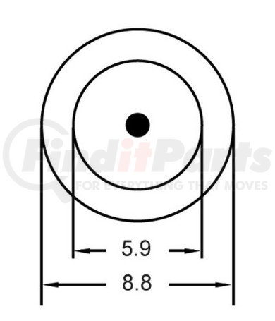 1R13-176 by CONTINENTAL AG - [FORMERLY GOODYEAR] AIR SPRING