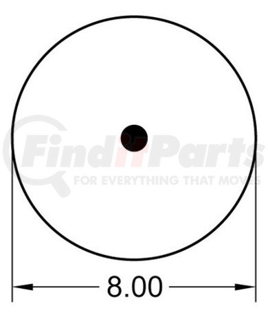 1R8-034 by CONTINENTAL AG - [FORMERLY GOODYEAR] Air Spring Rolling Lobe