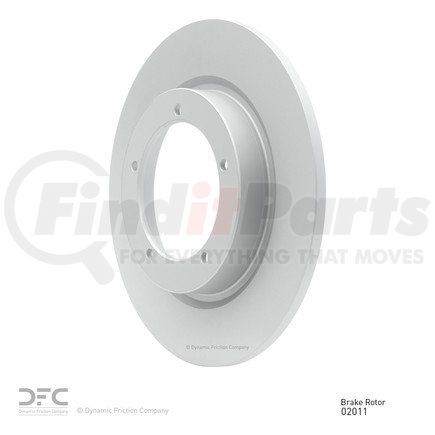 900-02011 by DYNAMIC FRICTION COMPANY - Carbon Alloy Brake Rotor