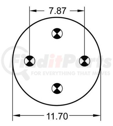 1R14-094 by CONTINENTAL AG - [FORMERLY GOODYEAR] Air Spring Rolling Lobe