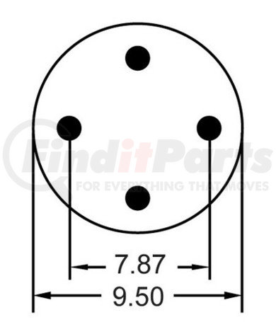 1R14-182 by CONTINENTAL AG - [FORMERLY GOODYEAR] Air Spring Rolling Lobe