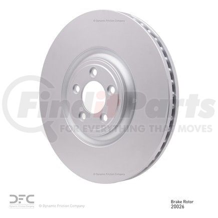 900-20026 by DYNAMIC FRICTION COMPANY - Hi- Carbon Alloy GEOMET Coated