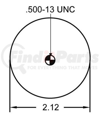 1S5-005 by CONTINENTAL AG - [FORMERLY GOODYEAR] AIR SPRING