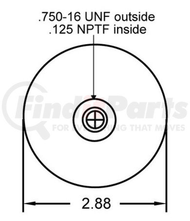 1S5-010 by CONTINENTAL AG - [FORMERLY GOODYEAR] Air Spring Sleeve