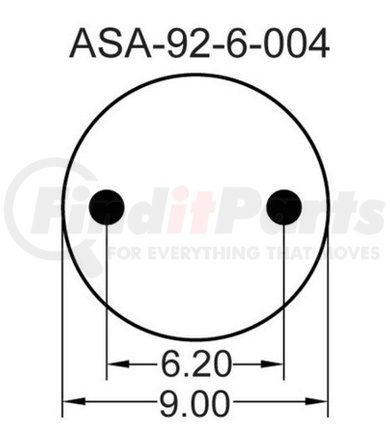 2B12-320 by CONTINENTAL AG - [FORMERLY GOODYEAR] AIR SPRING