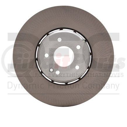 900-63049DA by DYNAMIC FRICTION COMPANY - Hi- Carbon Alloy GEOMET Coated w/ Aluminum Hat