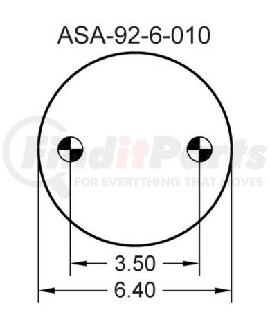 2B9-201 by CONTINENTAL AG - [FORMERLY GOODYEAR] Air Spring Bellows