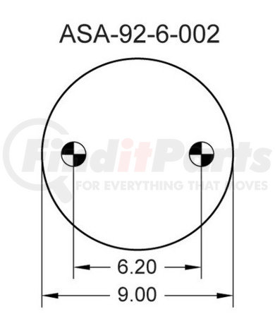 3B12-310 by CONTINENTAL AG - [FORMERLY GOODYEAR] Air Spring Bellows