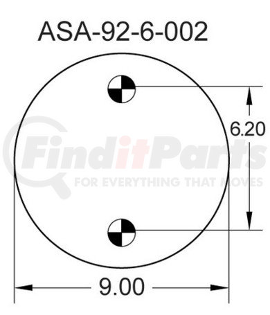 3B12-319 by CONTINENTAL AG - [FORMERLY GOODYEAR] AIR SPRING