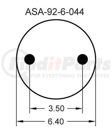 2B9-266 by CONTINENTAL AG - [FORMERLY GOODYEAR] AIR SPRING