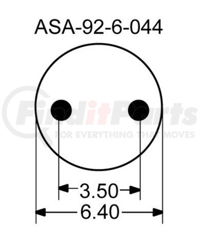 2B9-280 by CONTINENTAL AG - [FORMERLY GOODYEAR] Air Spring Bellows