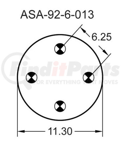 3B14-464 by CONTINENTAL AG - [FORMERLY GOODYEAR] Air Spring Bellows