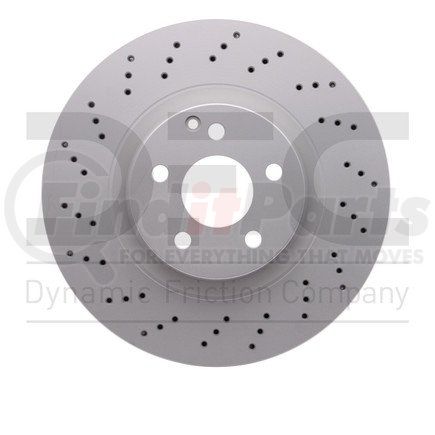 920-63079 by DYNAMIC FRICTION COMPANY - Carbon Alloy Brake Rotor