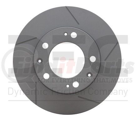 910-02005D by DYNAMIC FRICTION COMPANY - Hi-Carbon Alloy Rotor - Slotted