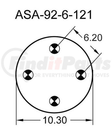 3B12-347 by CONTINENTAL AG - [FORMERLY GOODYEAR] Air Spring Bellows