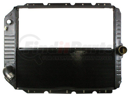 S-16535 by NEWSTAR - Radiator - 31" x 12.75" x 2.25", Copper Brass, for 3000, 3600, 3800 School Bus Series (2000-2002)
