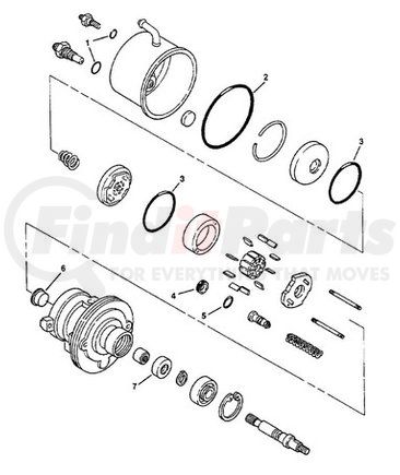 S-7990 by NEWSTAR - Brake Master Cylinder Repair Kit