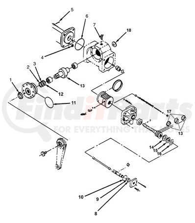 S-17692 by NEWSTAR - Steering Gear Sector Shaft Cover Kit