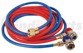 6448 by FJC, INC. - R134a 10ft Hose set with Manual Couplers