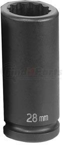 3119MD by GREY PNEUMATIC - 3/4'' Drive x 19mm 12 Point Deep Impact Socket