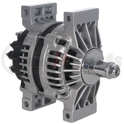 8600764 by DELCO REMY - Alternator - 28SI Model, 24V, 100A, M8 B+ Output Terminal, Pad