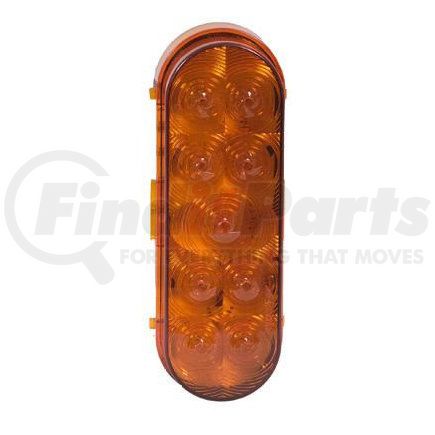 M63339Y by MAXXIMA - Park/Turn Light, Amber, 2-13/64" H, Oval