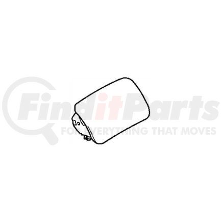 MR250884 by CHRYSLER - Air Bag - Passenger Side, Gray, fits 1995-1997 Chrysler Sebring and Dodge Avenger